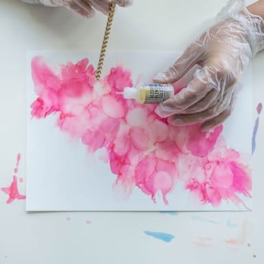 At-Home Alcohol Ink Painting Kit 