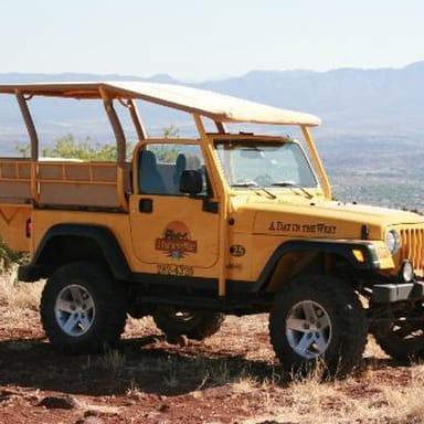 Family-Friendly Western Canyons Jeep Tour
