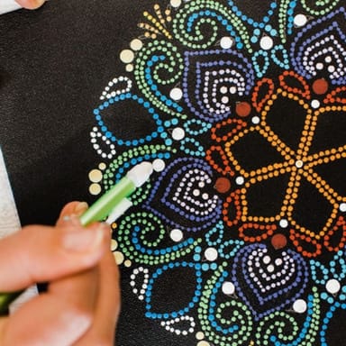 At-Home Mandala Dot Painting Kit