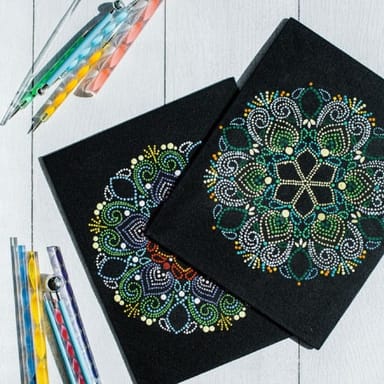 At-Home Mandala Dot Painting Kit