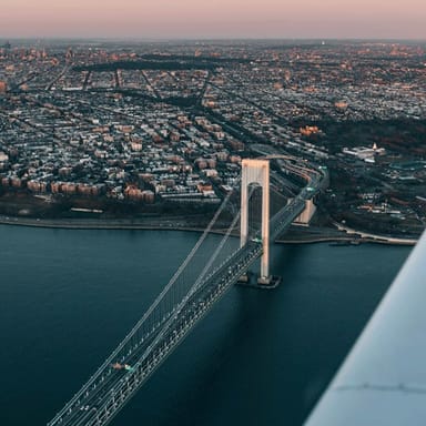 Private Statue of Liberty Scenic Nighttime Plane Tour
