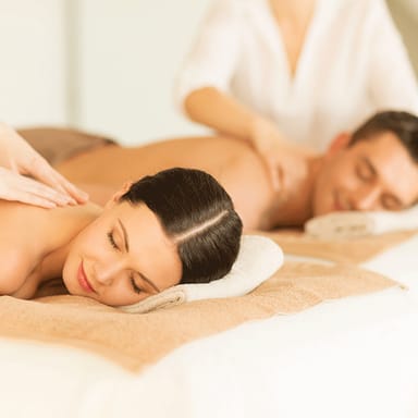 Couples Massage and Champagne at Eureka Body Care & Spa