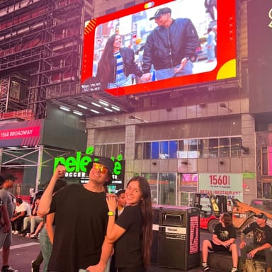 Feel Like a Star: Personal Paparazzi and Times Square Billboard Experience