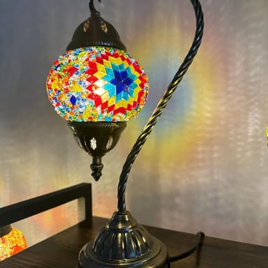 Create Your Own Mosaic Lamp Workshop