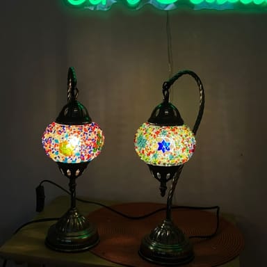 Create Your Own Mosaic Lamp Workshop