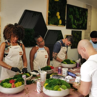 Moss and Sip: Create Your Own Moss Bowl Workshop