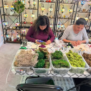 Create Your Own Moss Wall Art Workshop