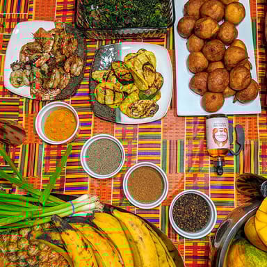 Virtual African Cooking Class with 3 Courses and Live Music