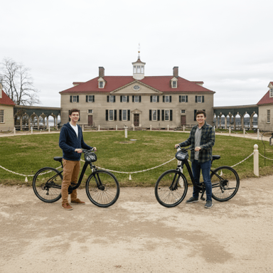 Self-Guided Mount Vernon Bike and Boat Tour
