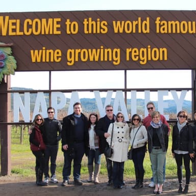 Napa Valley Wine Trolley Tour and Lunch for Two