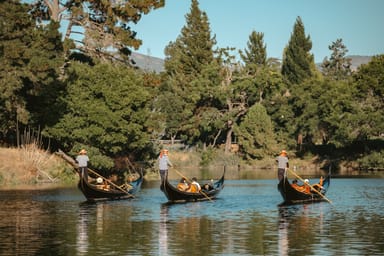 Venetian Gondola Ride for Two on the Napa Valley River