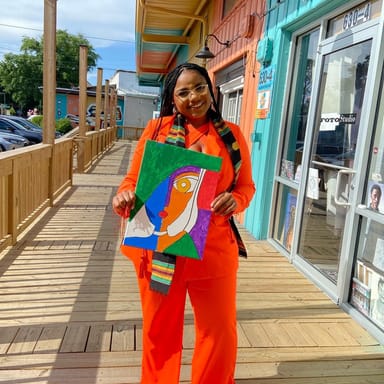 Canvas Painting Session