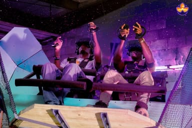 Futuristic Virtual Reality Game 