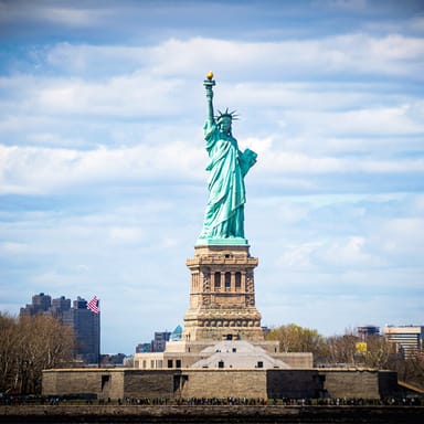 NYC in a Day: Glass-Top Bus Tour with Staten Island Ferry Ride