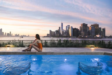 QC NY Spa Evening Sunset Access with Food and Beverage Gift Card
