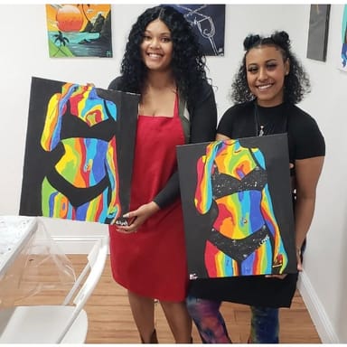 2-Hour Paint and Sip Class with Sip N Drip Paint Parties
