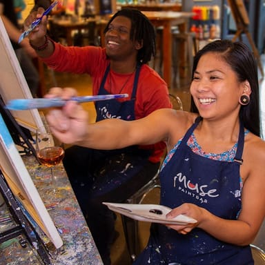 Paint and Sip Class for Two 1