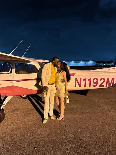 Miami Nights Scenic Airplane Tour for Two