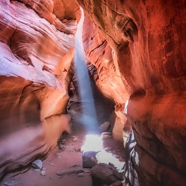 Private Peek-A-Boo Slot Canyon Hiking Tour