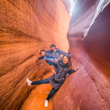 Private Peek-A-Boo Slot Canyon Hiking Tour