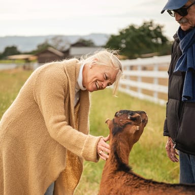 Private Tour of Charlie's Acres Farm Animal Sanctuary