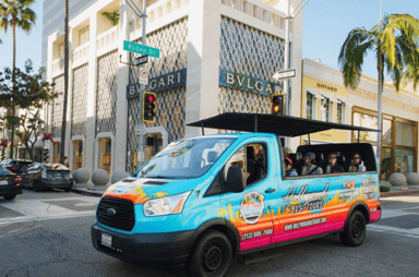 Hollywood, Beverly Hills, & Celebrity Homes Open Air Tour