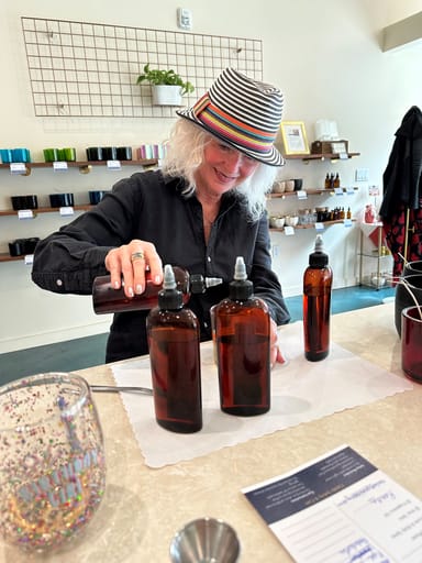 Custom Fragrance Blending and Candle Making Class for Two
