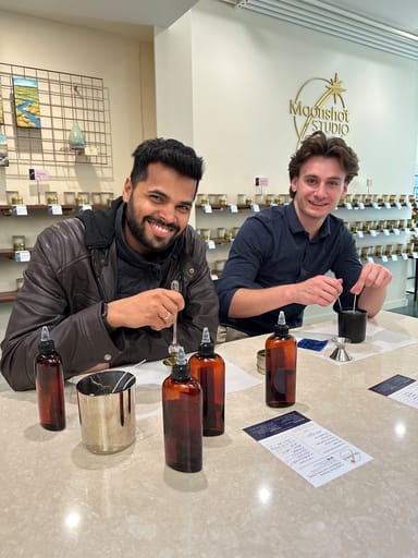 Custom Fragrance Blending and Candle Making Class for Two