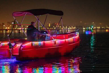 Electric Glow Boat Adventure