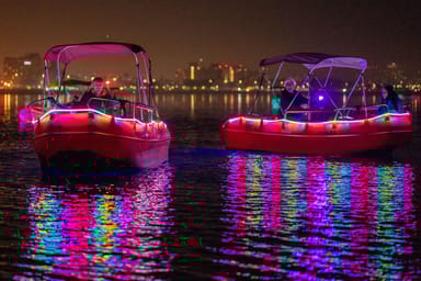 Electric Glow Boat Adventure