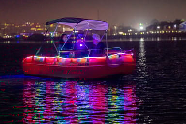 Electric Glow Boat Adventure