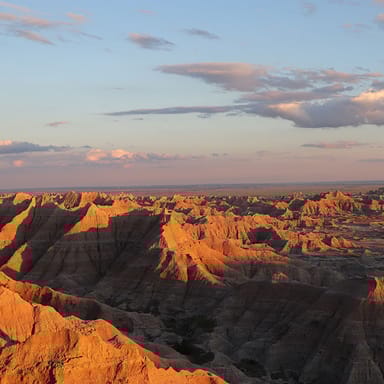Private Badlands Sunset and Stars Tour