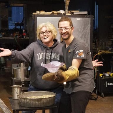 Private Glassblowing Class for 2