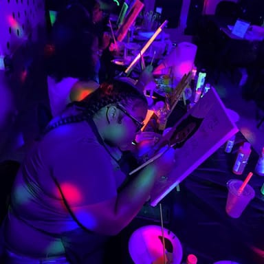 Private Glow in the Dark Painting Party