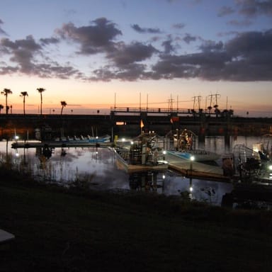 Nighttime Airboat Ride and Animal Sanctuary Admission