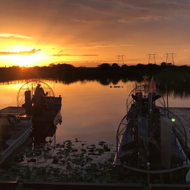 Nighttime Airboat Ride and Animal Sanctuary Admission