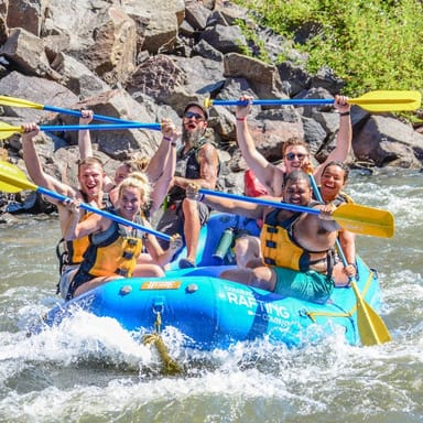 Beginner Clear Creek Whitewater Rafting Trip