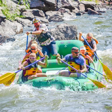 Intermediate Clear Creek Whitewater Rafting Trip