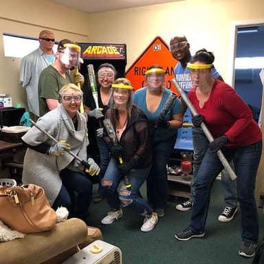 Fifteen Minute Rage Room Experience