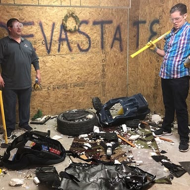 Ten Minute Rage Room Experience