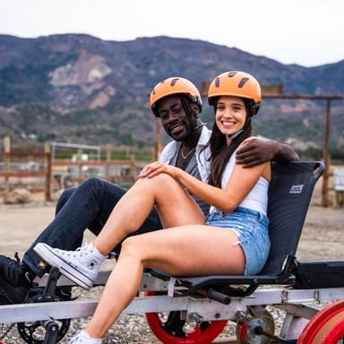 Spectacular Sunset Railbike Tour for Two