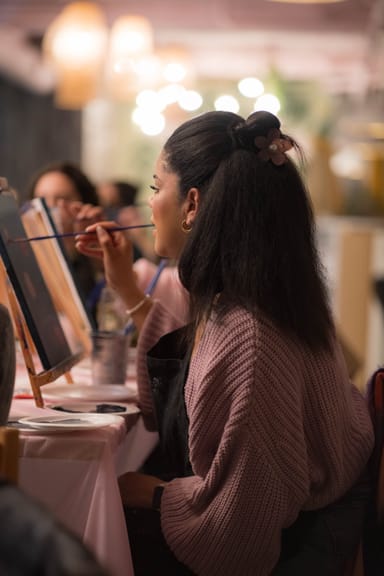Relaxing Paint and Sip Experience