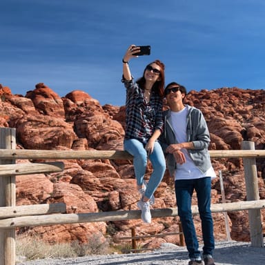 Scenic Red Rock Canyon Driving Tour and Nature Walk