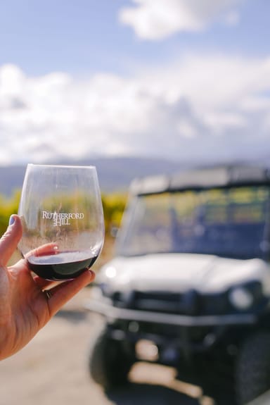 ATV Vineyard Tour and AJT Cave Lounge Tasting for Two at Rutherford Hill