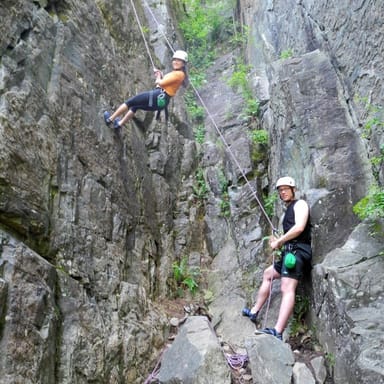 Private Intro to Rock Climbing for Two at Mt. Erie