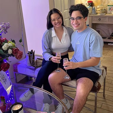 Couples Massage and Champagne at Eureka Body Care & Spa