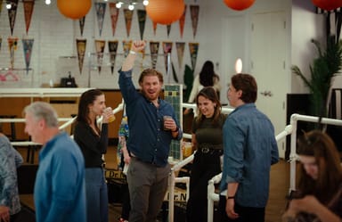 Shuffleboard Double Date Night and Open Bar for Four