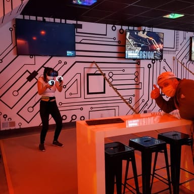 Virtual Reality Date Night Gaming Experience