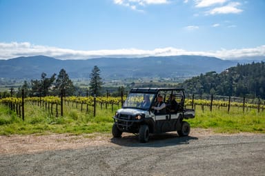 ATV Vineyard Tour and AJT Cave Lounge Tasting for Two at Rutherford Hill