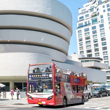 NYC Hop-On Hop-Off Sightseeing Bus Tour